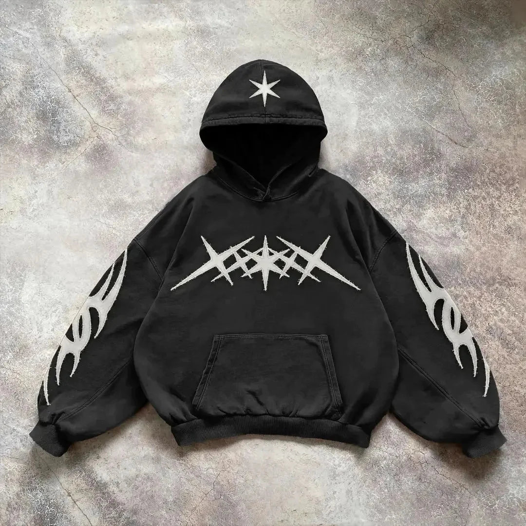 Y2K Revival Grunge Hoodies