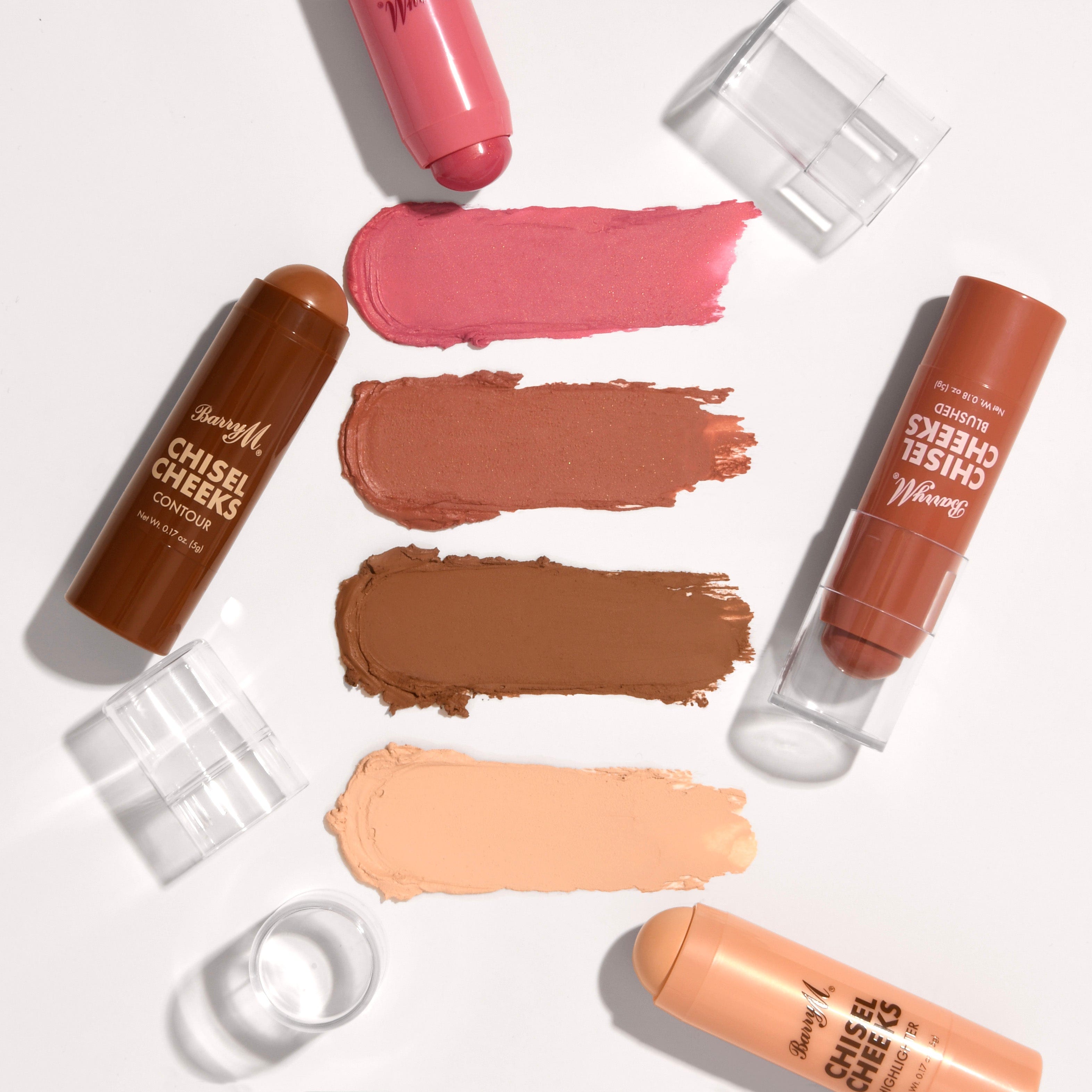 Chisel Cheeks Blush Creams | Blushed/Rosy