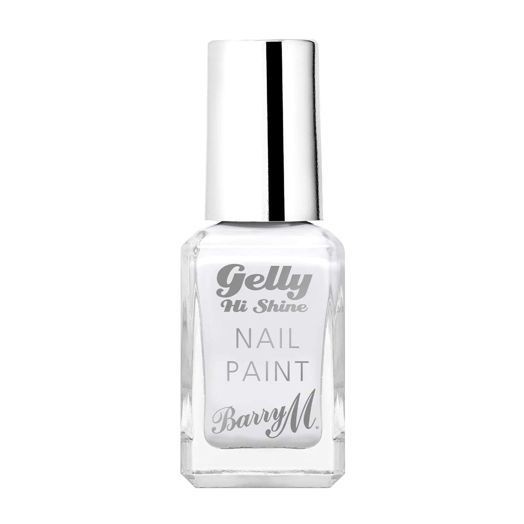 Gelly Hi Shine Nail Paint | Cotton White