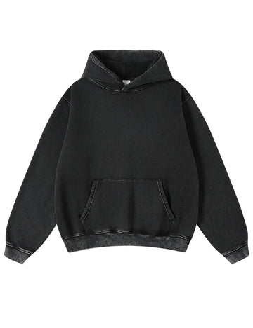 AcidWash Vintage Fleece Hoodie